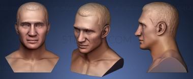 3D model Wladimir Klitschko (STL)